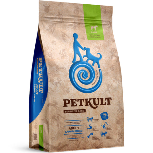 Hrana uscata pentru caini Petkult Sensitive Care Adult Large Miel&Orez 12kg